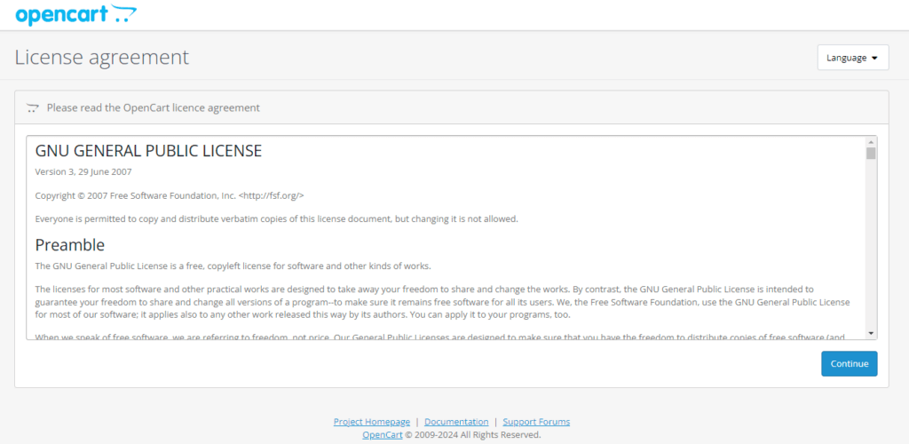图片[4]-开源免费的在线电子商城 OpenCart 4.0.2.3 详细安装教程 - 我是Tron-我是Tron