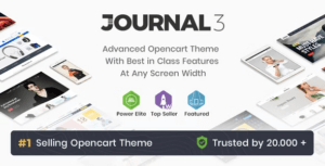 OpenCart Journal 3.1.8 主题破解版 详细安装教程-我是Tron