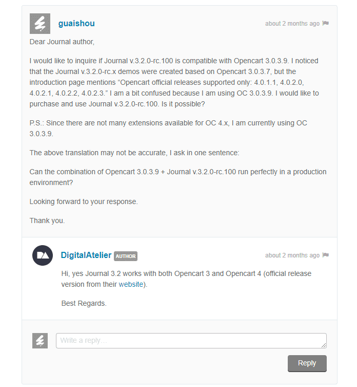 图片[1]-OpenCart Journal主题 免授权 长期更新 独家发布 - 我是Tron-我是Tron